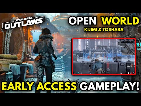 Star Wars Outlaws NEW Early Access Gameplay Walkthrough! | Kijimi, Mirogana, &amp; Open World!