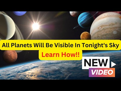 The Great Planetary Alignment of 2023: Don&#039;t Miss the Rare &#039;Planet Parade&#039; Wednesday Night! | #space