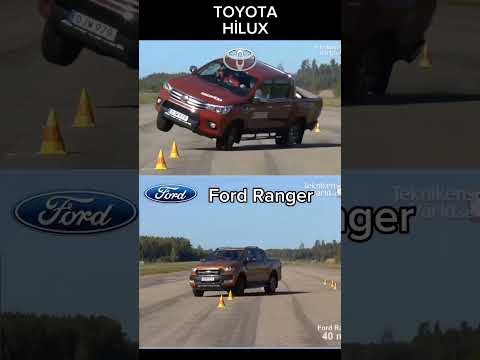 Toyota Hilux vs Ford Ranger: Which Truck Passes the Stability Test?