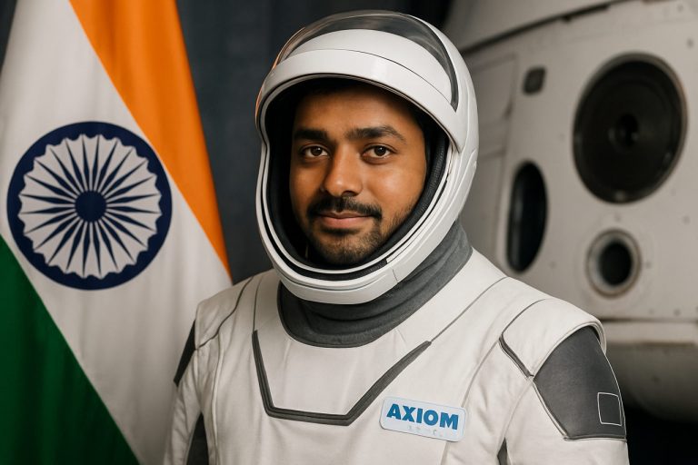 El astronauta indio Shubhanshu Shukla hace historia: La misión Axiom Ax-4 está lista para reescribir los récords espaciales.