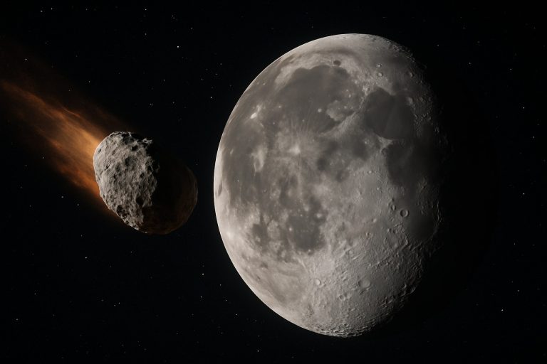 Asteroide Assassino de Cidades Poupa a Terra e Foca na Lua—NASA Revela Novas Chances de Impacto